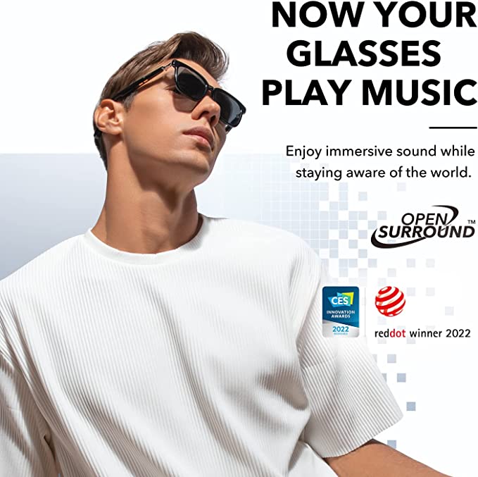 soundcore Frames Landmark Smart Audio Glasses