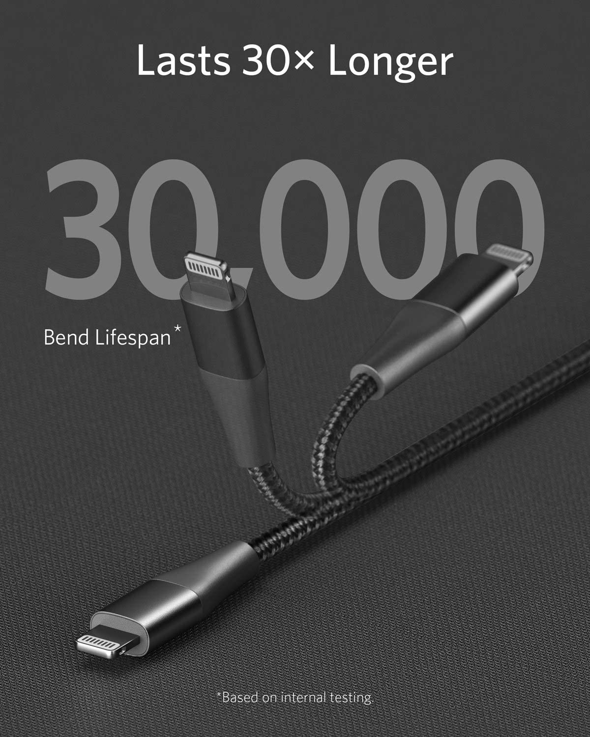 Powerline+ II USB-C Cable with Lightning Connector (6 ft / 1.8m)