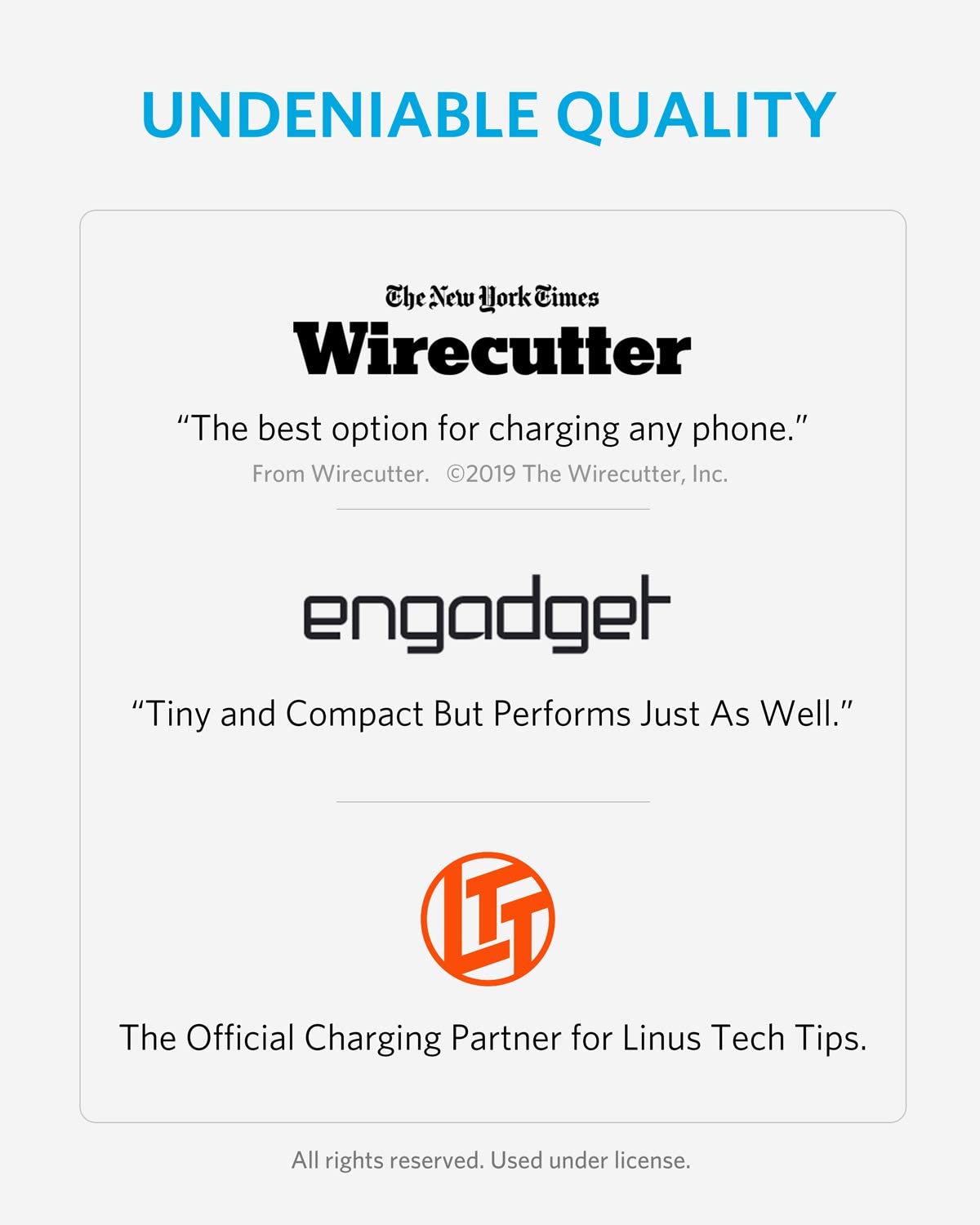 PowerPort III Nano with Charging Cable