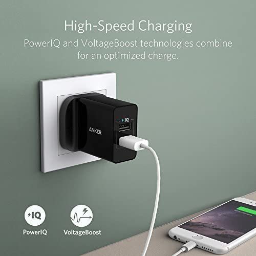 Anker 24W Dual-Port USB Wall Charger